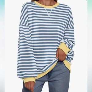 Women’s Oversized Striped Sweater